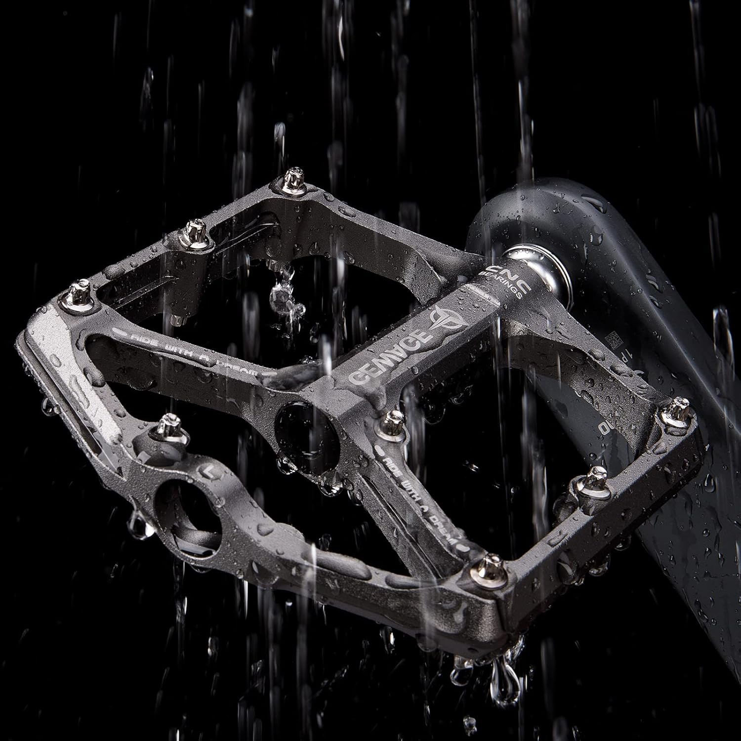 Thumbnail 6 de GEWAGE Road/Mountain Bike Pedals with 3 Bearings 🛞