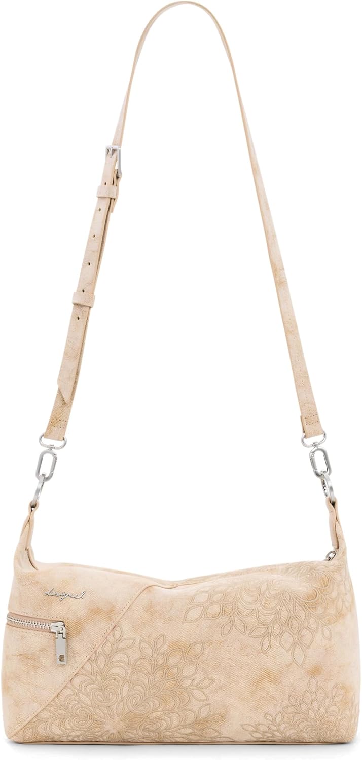 Detalle de Desigual borsa a tracolla Sierra Sand Huntington Hand Bag Arena Vigore beige