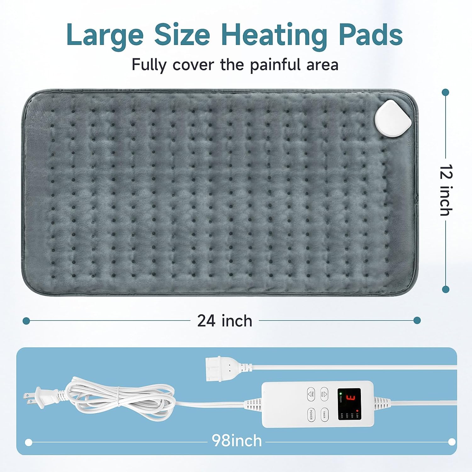 Detalle de 12 x 24-Inch Heating Pad