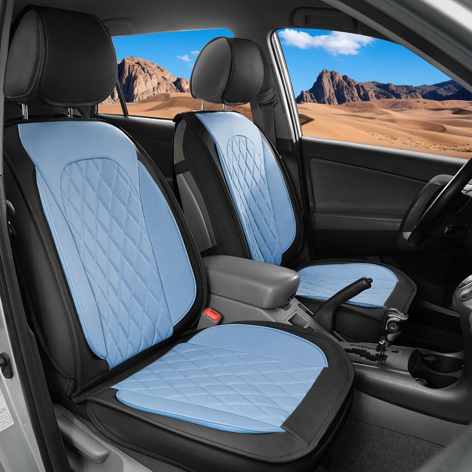 Detalle de LINGVIDO Premium Nappa Leather Seat Covers 1️⃣💺