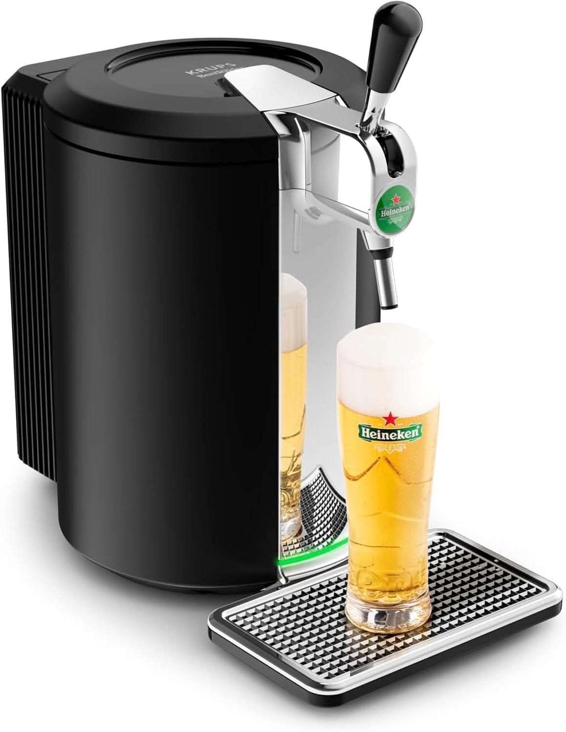 Detalle de Krups Tireuse à bière BeerTender Edition Noir – fûts 5 L