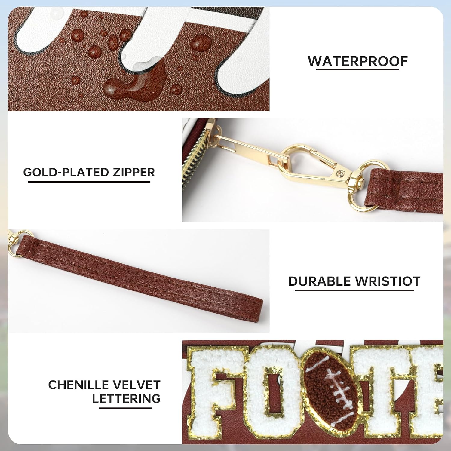 Detalle 2 de Clear Zipper Pouch, Nylon and PVC
