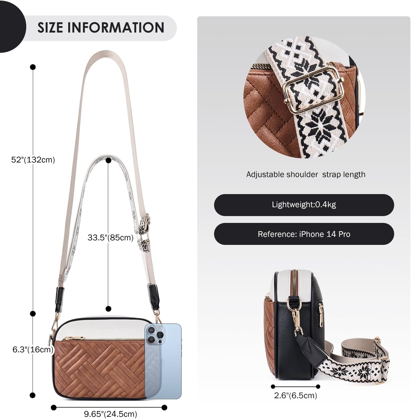 Thumbnail 2 de Roulens Umhängetasche für Handy 24,5 cm