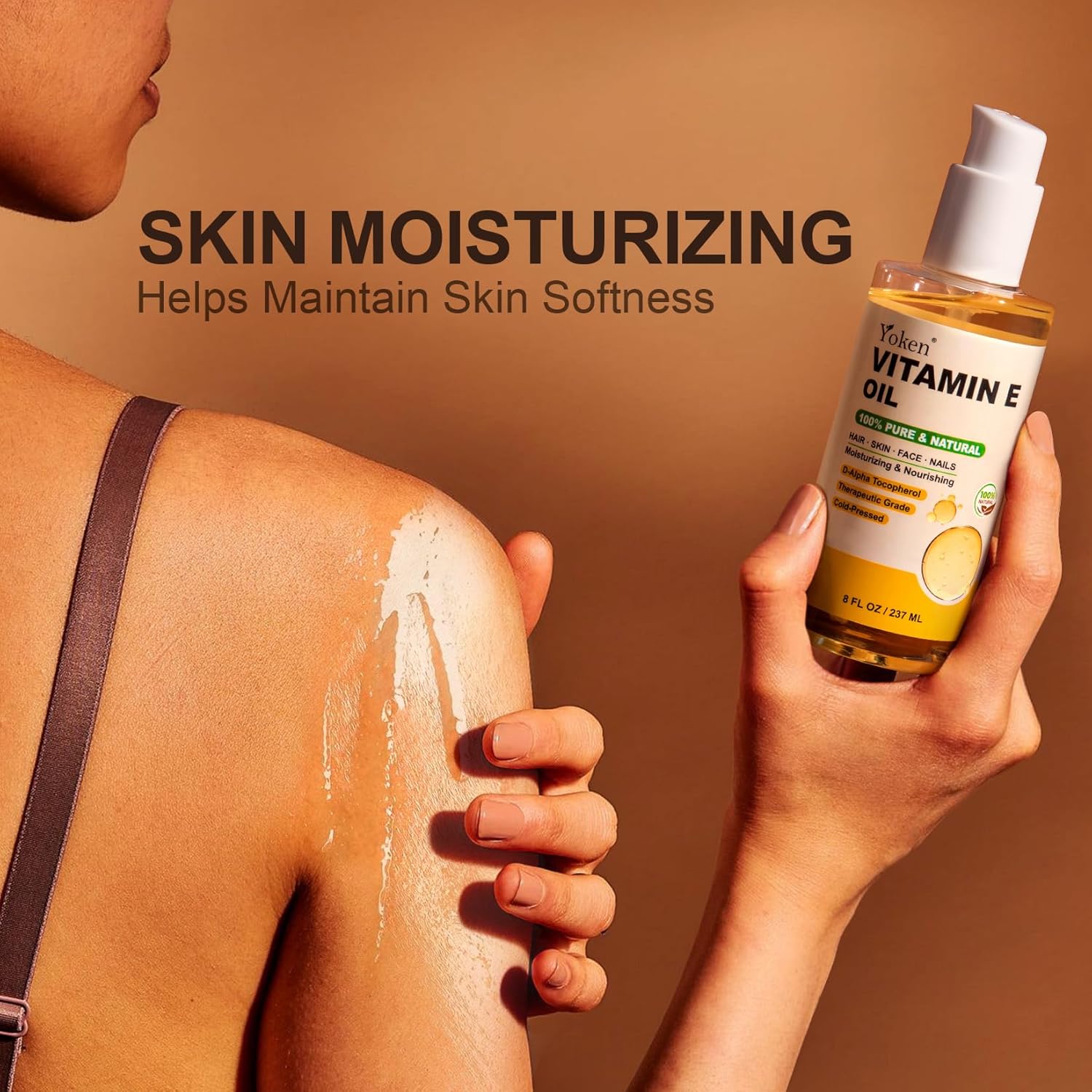 Detalle de Yoken Vitamin E Oil 8 oz ⚡