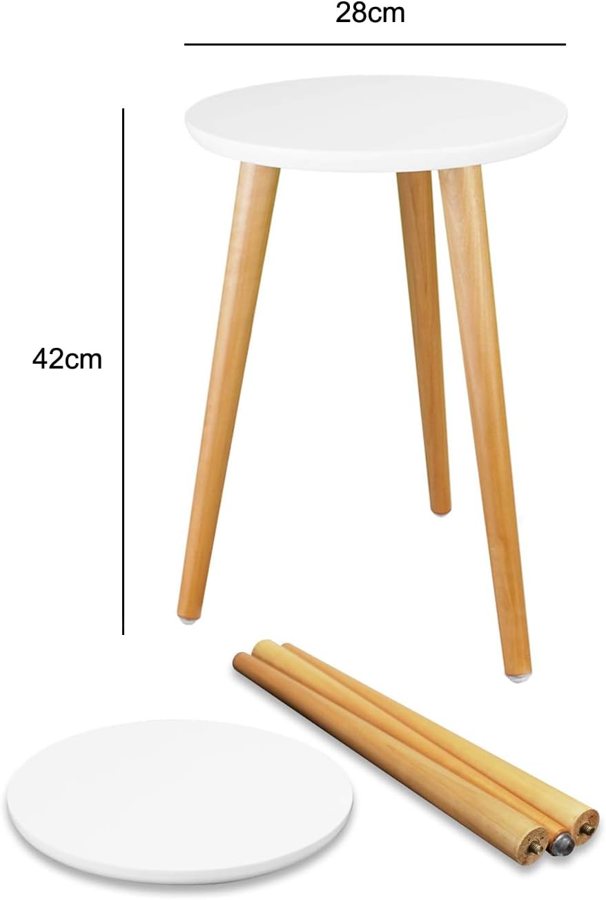 Detalle 2 de Hniuyun Indoor Plant Stand 42 x 28cm wooden plant table