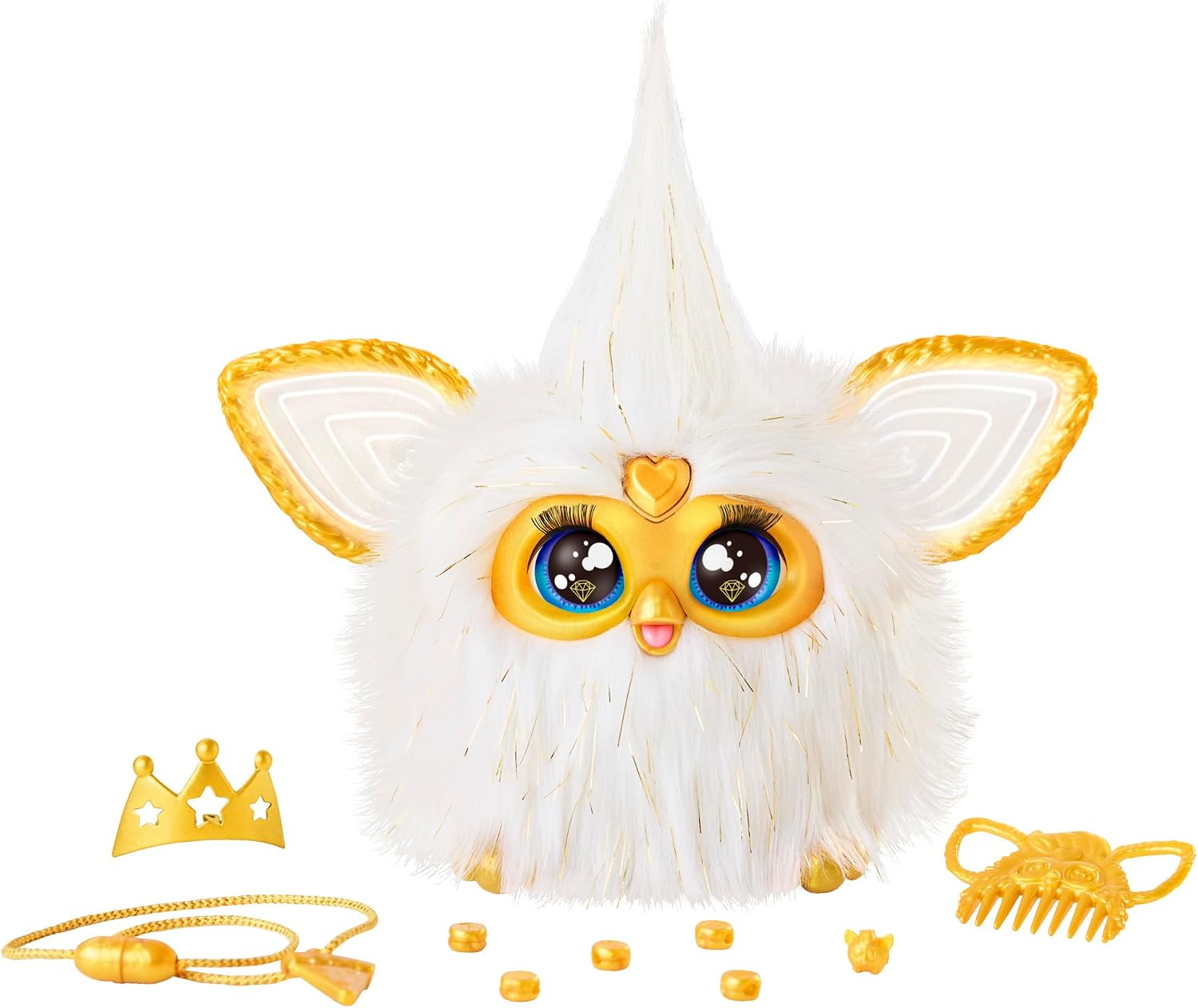 Detalle de Furby Gold Glam 6-inch interactive plush