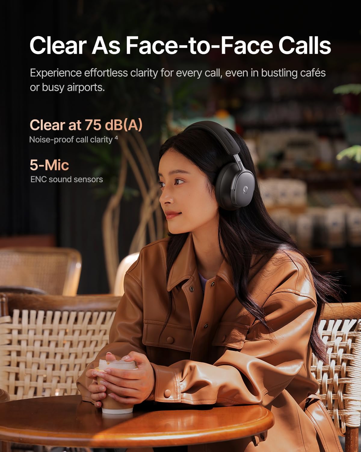 Detalle 2 de Baseus Inspire XH1 noise cancelling 48 dB
