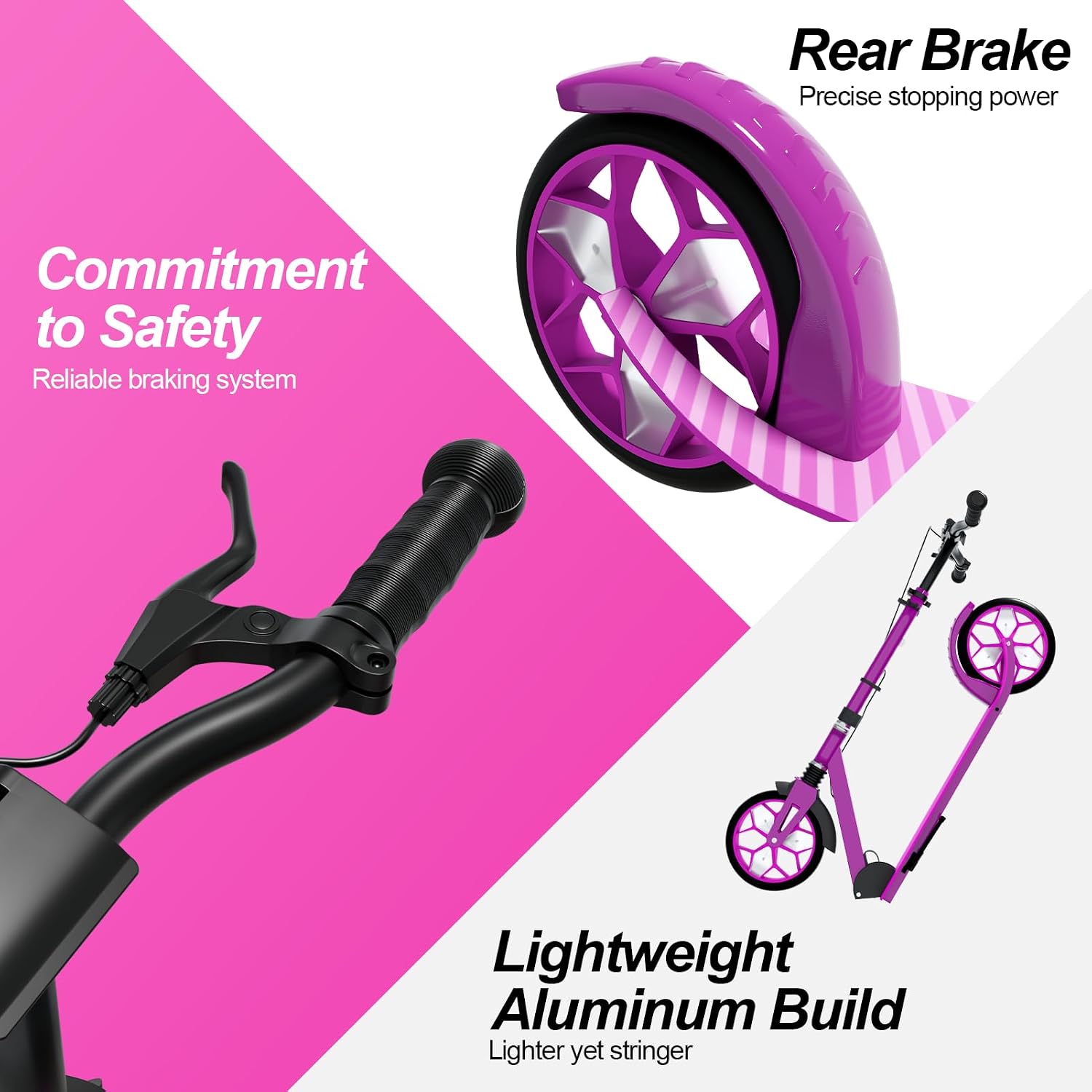 Thumbnail 4 de MEE GOO Foldable Kick Scooter