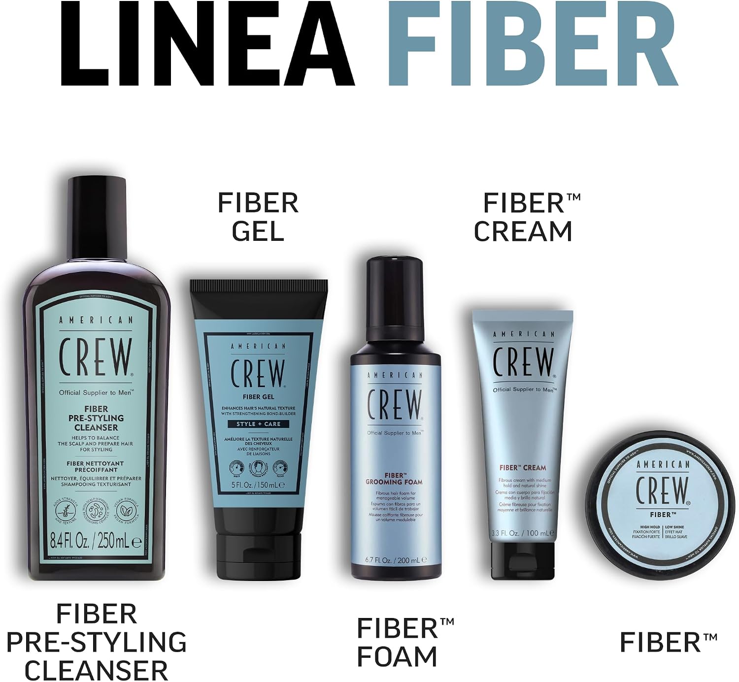 Thumbnail 5 de American Crew Fiber Gel 150 ml