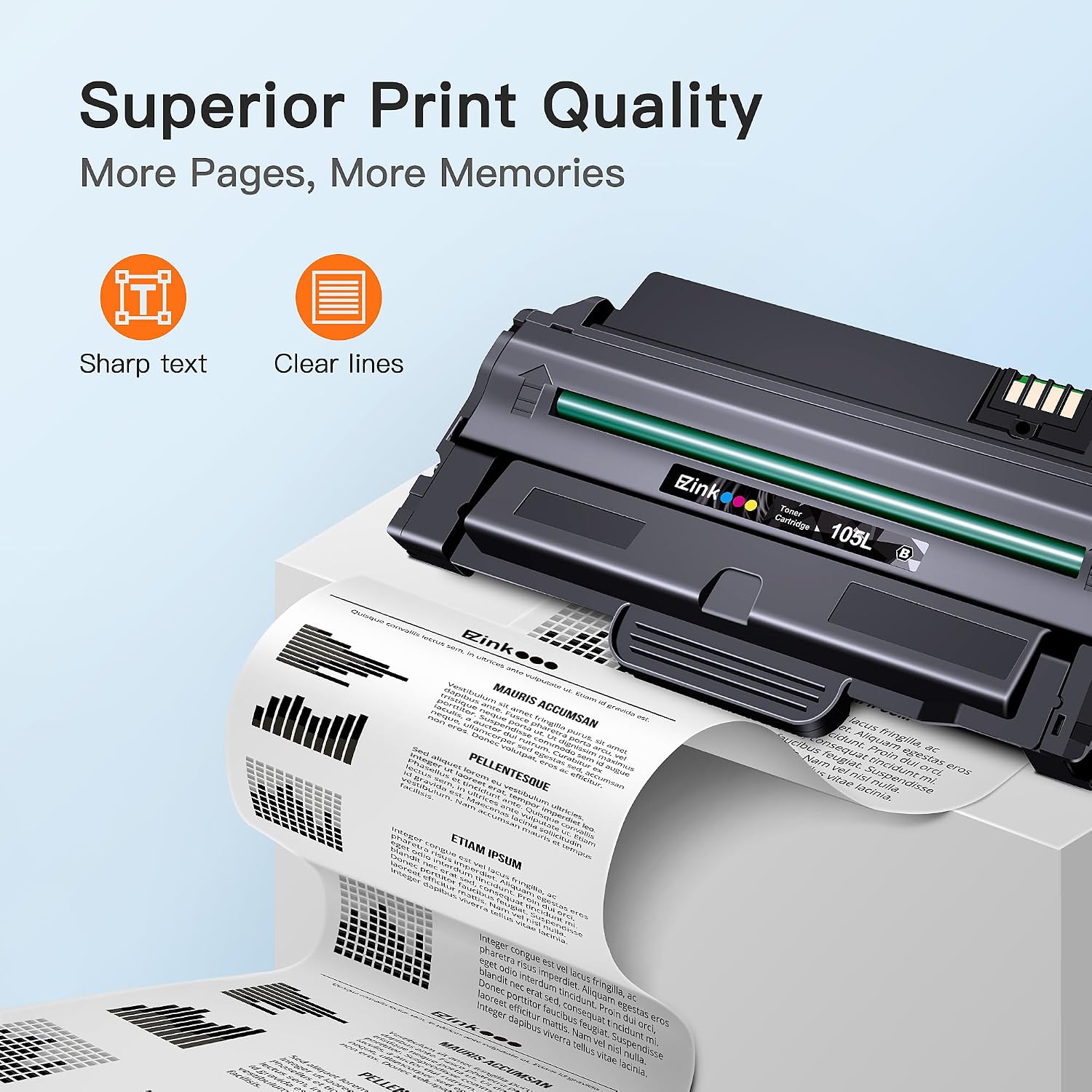 Detalle de E-Z Ink Toner Cartridge MLT-D105L