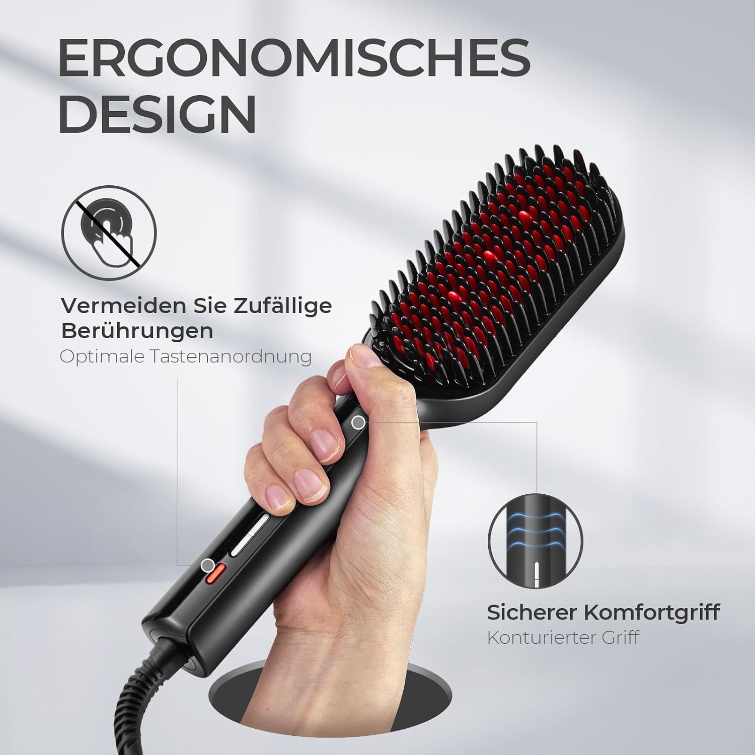 Thumbnail 5 de TYMO IONIC Plus Haarglätterbürste 16 Stufen