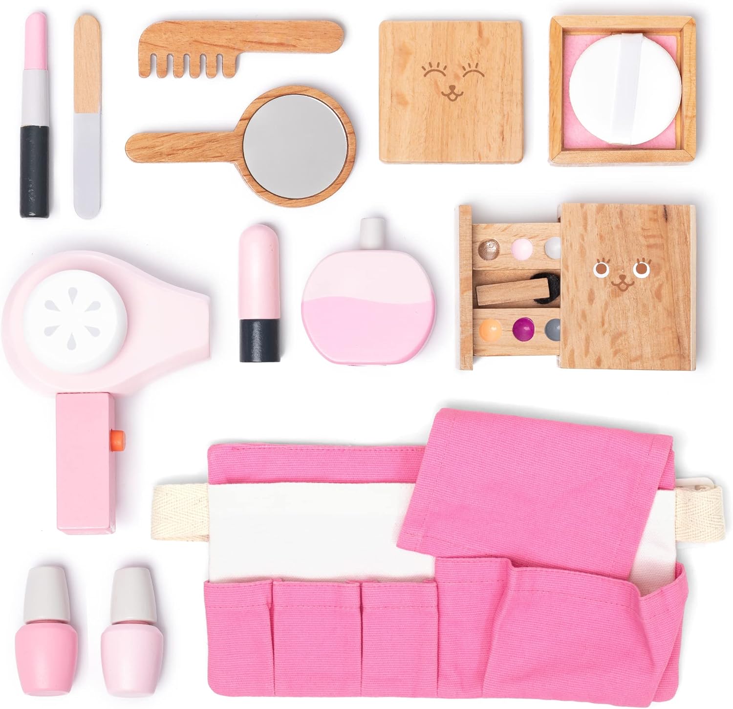 Thumbnail 6 de UMU® Wooden Pretend Makeup Kit for Toddlers — Realistic Wooden Beauty Set for 3–6 Year Olds