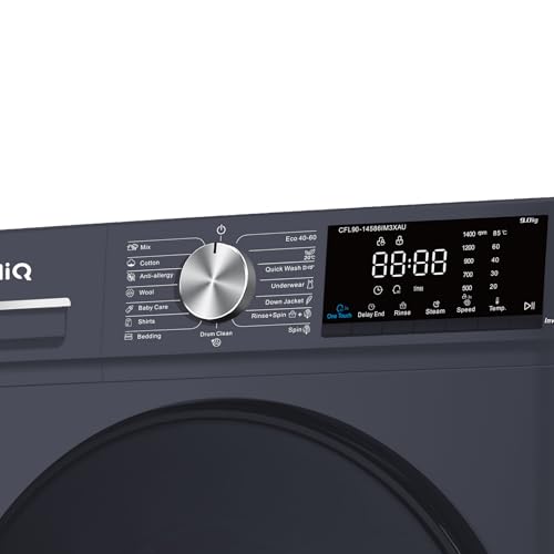 Thumbnail 7 de CHiQ 9kg Front Load Washing Machine with Class A for Large Families (Grey) – Space-Saving, Energy Efficient