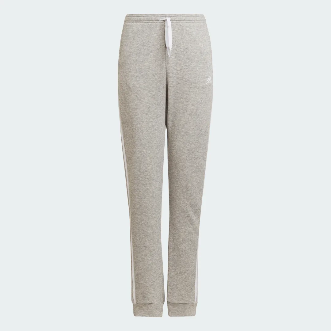 Detalle de Adidas Essentials French Terry 3 bandas pantalón Gris