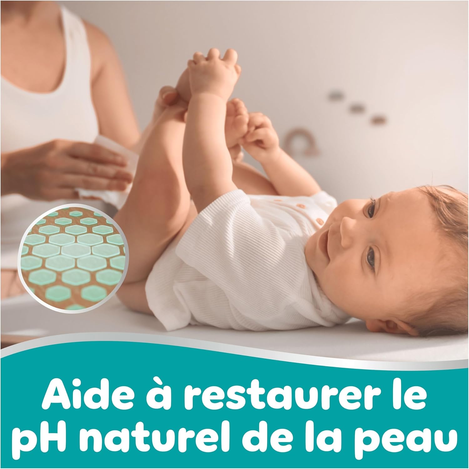 Thumbnail 3 de Lingettes bébé Pampers 99% d’eau – 18 paquets de 60 lingettes (1080 lingettes)