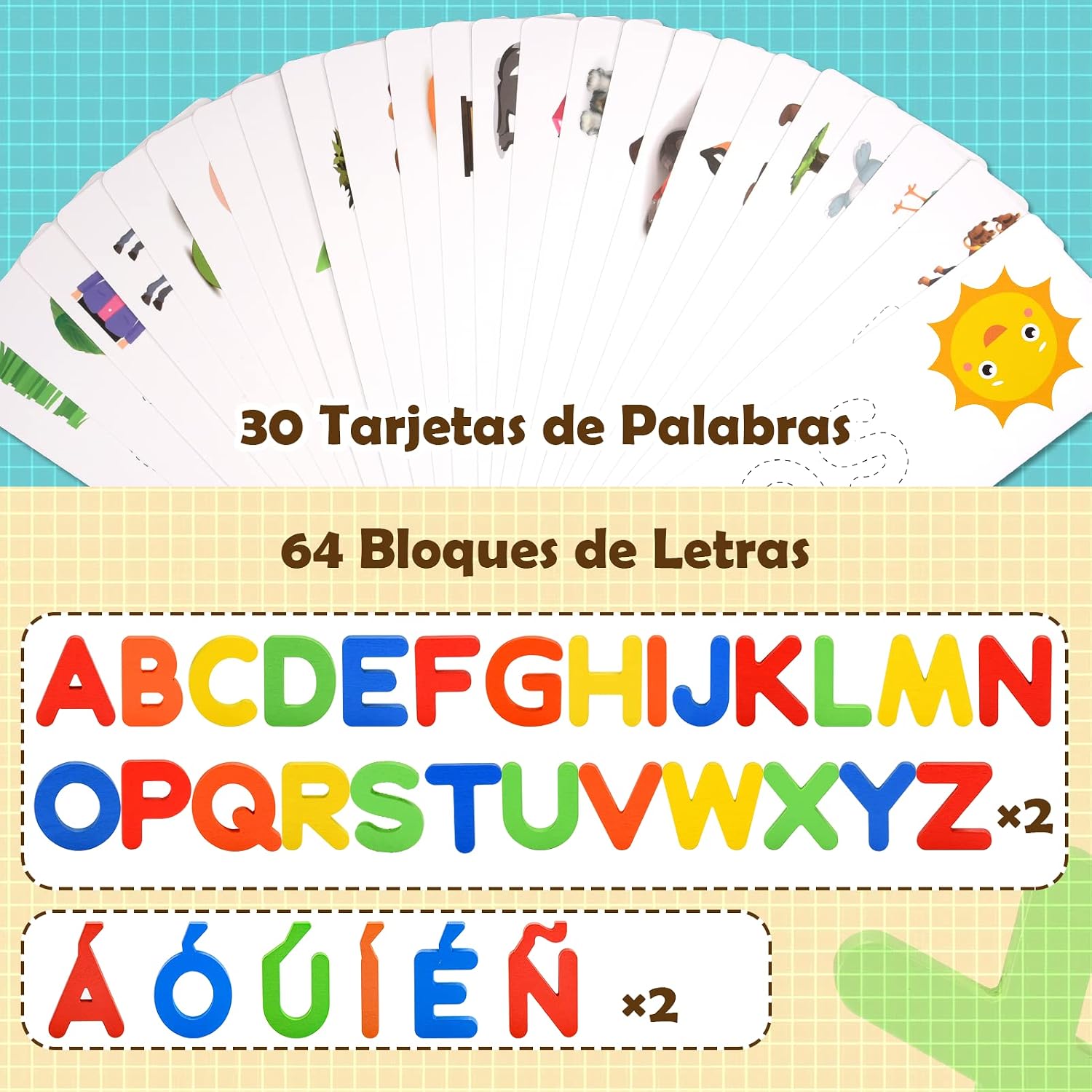 Thumbnail 3 de Tragik Juguetes Montessori 30 tarjetas