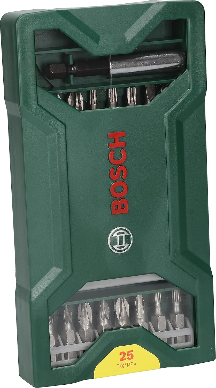 Thumbnail 1 de Bosch 25pc Mini-X-Line Screwdriver Bit Set with magnetic universal holder