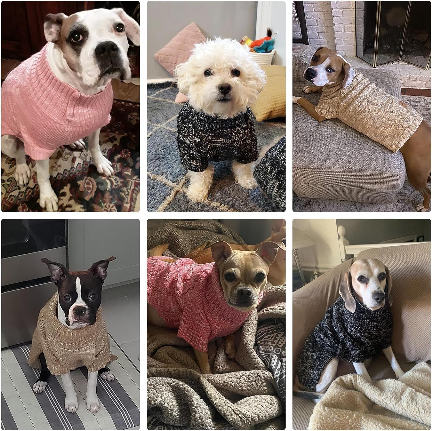 Thumbnail 6 de KOOLTAIL Turtleneck Dog Jumper Size SM