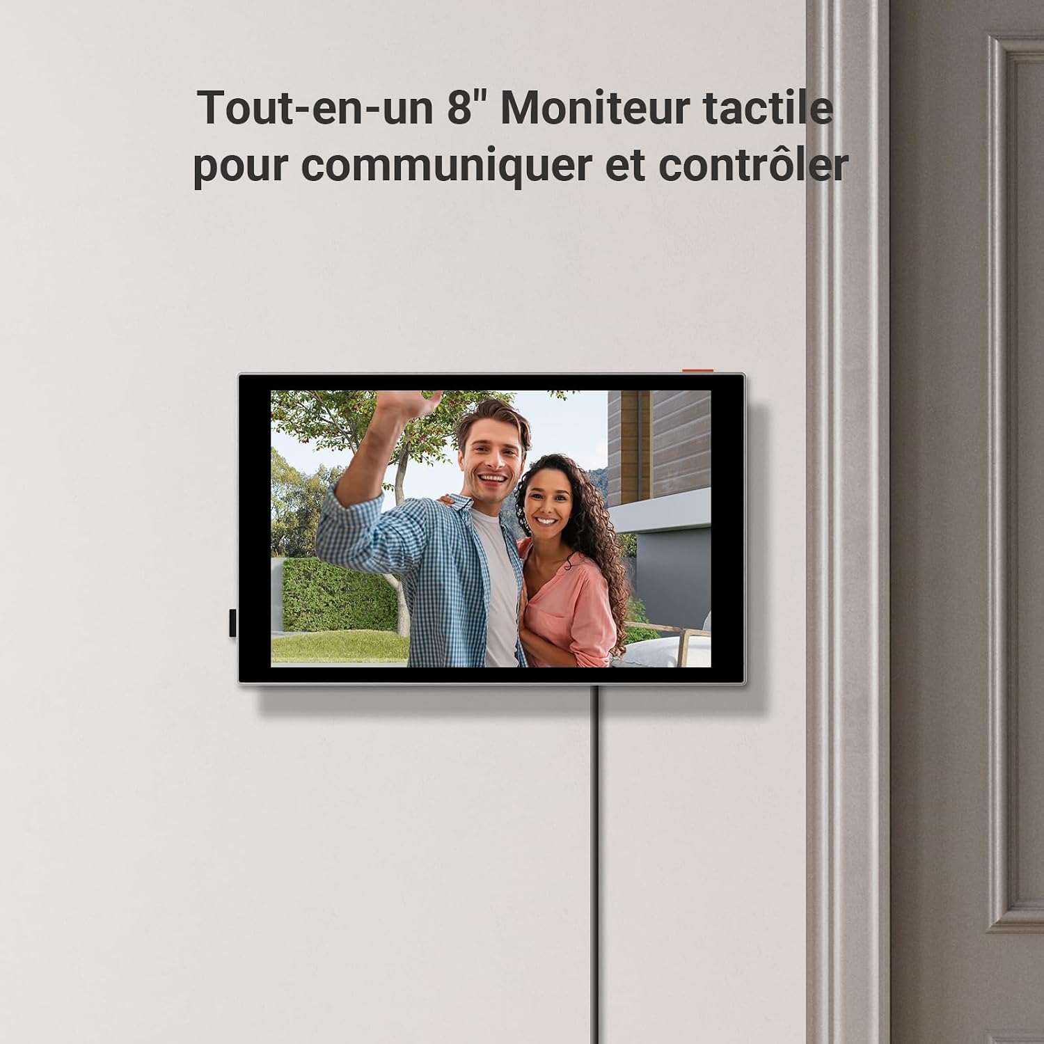 Detalle 2 de EZVIZ HP7 Pro 4K-videointercom met 8-inch touchscreen en herkenning