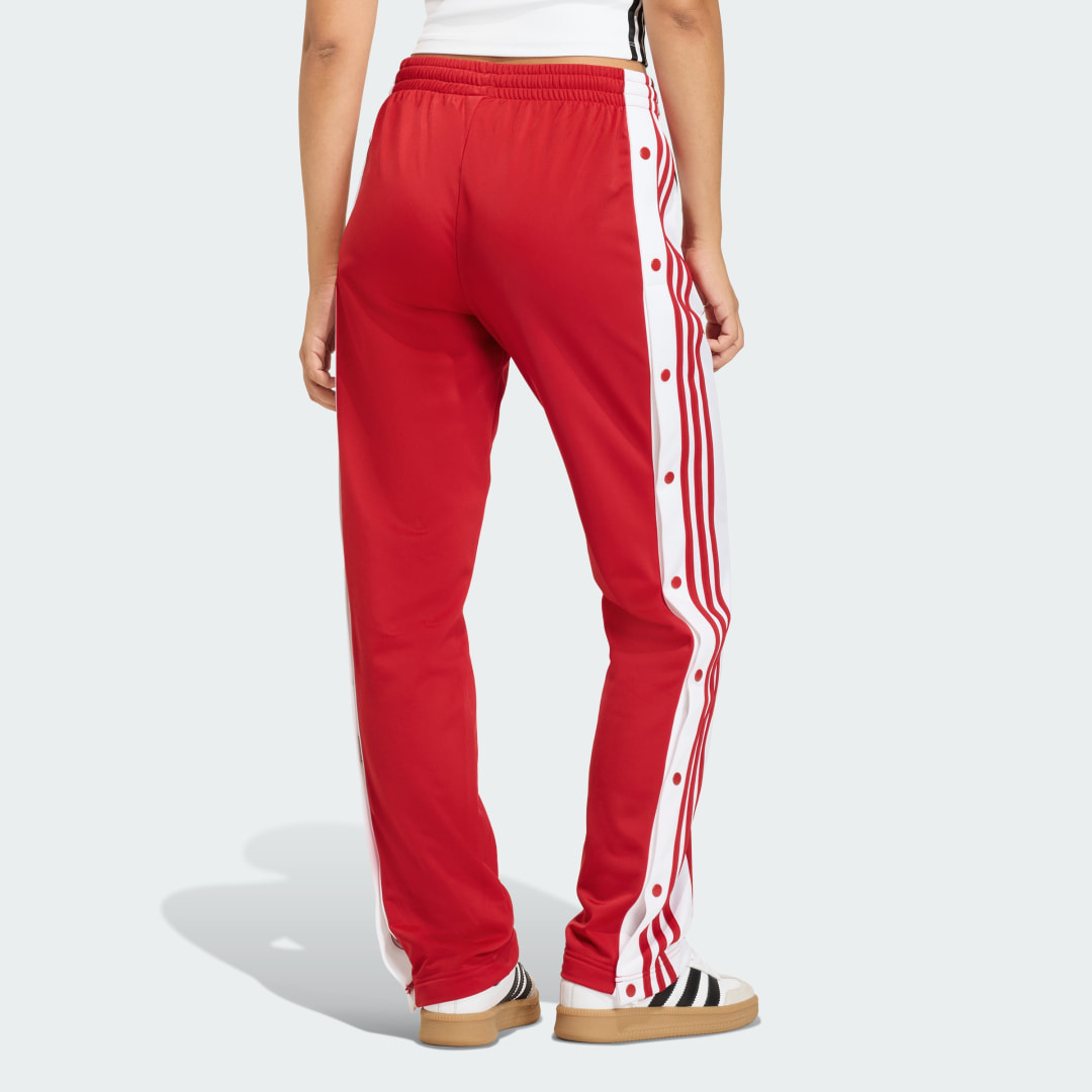Detalle de Pantalón Adibreak de Adidas - Rojo