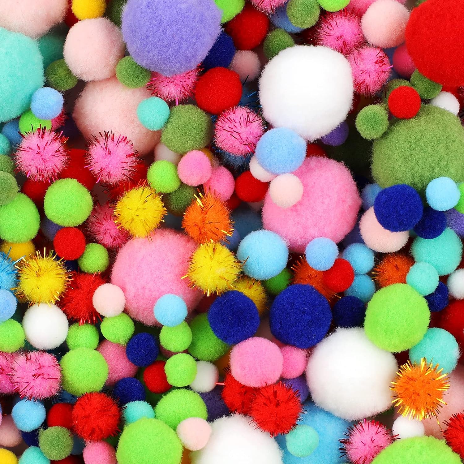 Detalle de Phinus Craft Pom Poms, 900 Pieces