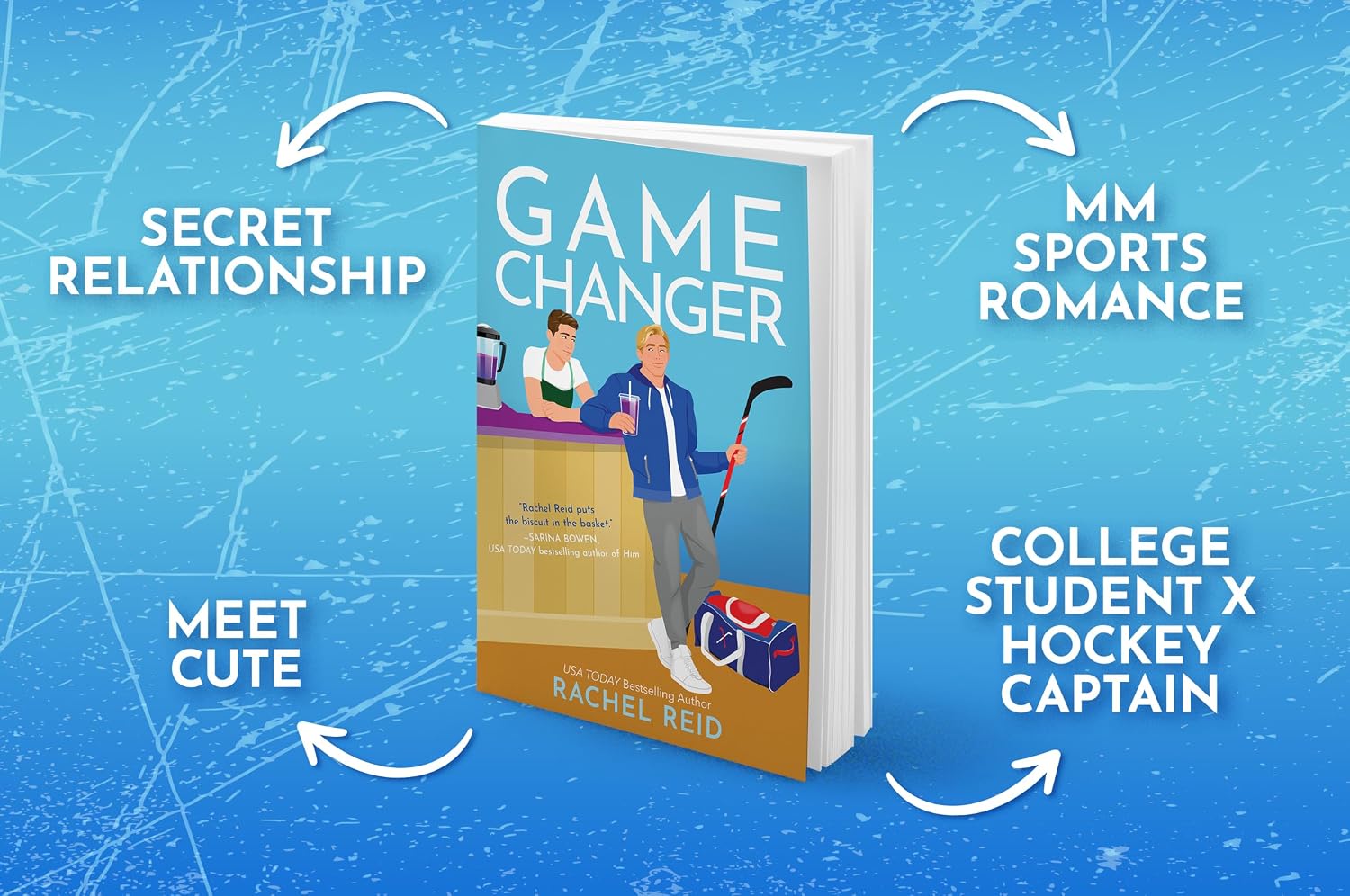 Detalle 2 de Rachel Reid Game Changer: Now Streaming on Crave and HBO Max (Volume 1), Paperback