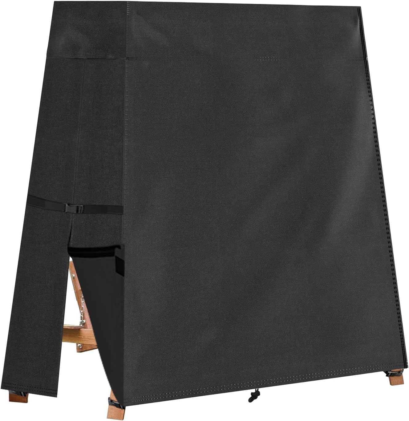 Thumbnail 6 de Copertura per dondolo da giardino Impermeabile 3 posti 600D Oxford – Nera, 220x150x150 cm
