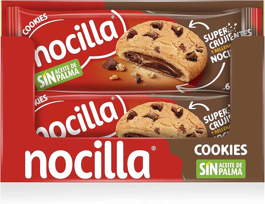 Detalle 2 de Nocilla Cookies Original 1440 g — Pack 12×6 🍪