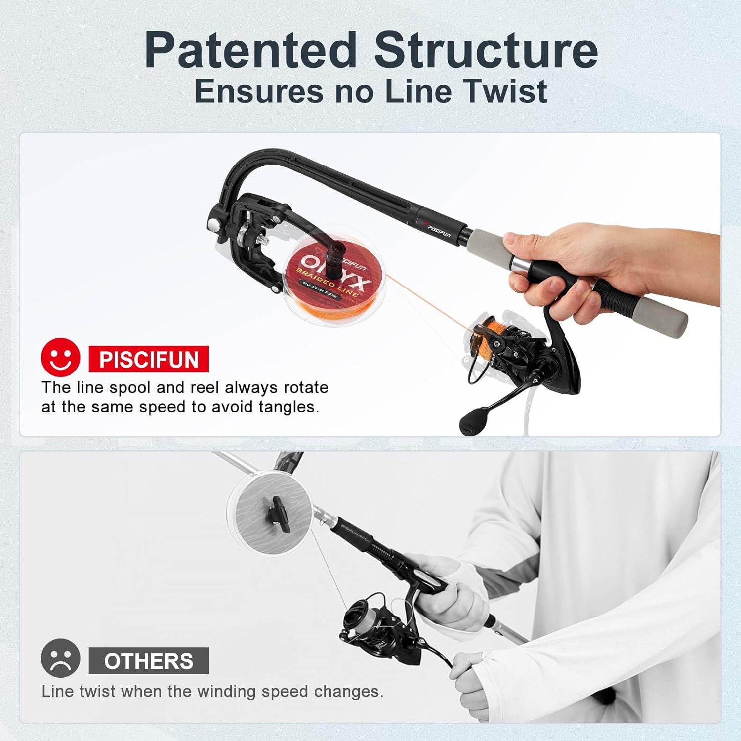 Thumbnail 1 de Piscifun line winder spooler system