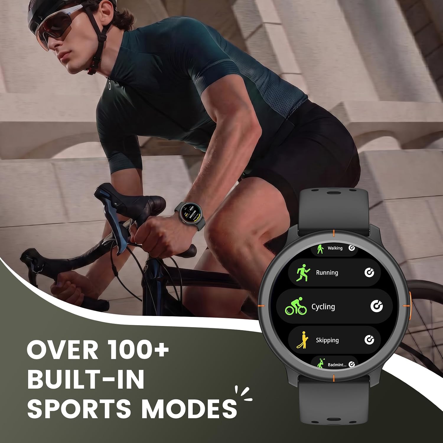 Detalle de SOUIE Smart Watch for Men and Women with Bluetooth Calls and Activity Tracking