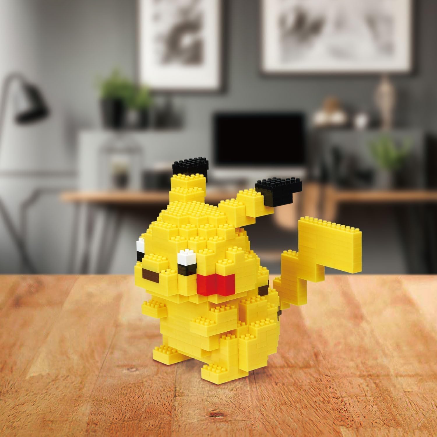 Thumbnail 4 de nanoblock Pokémon Deluxe – Pikachu, zestaw 560 mikroklocków, poziom 3