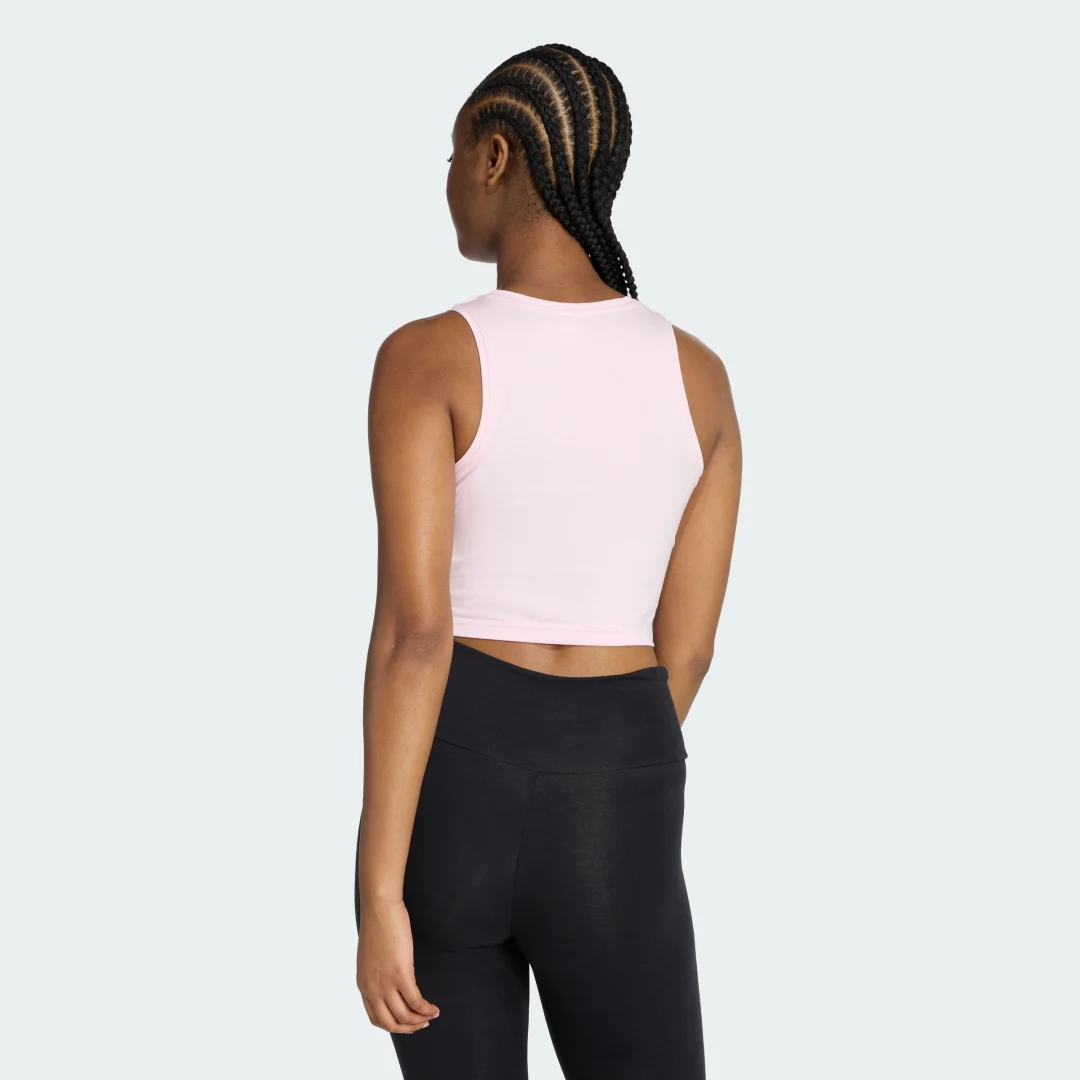Thumbnail 1 de Camiseta acolchada Essentials 3 Stripes de Adidas – Rosa
