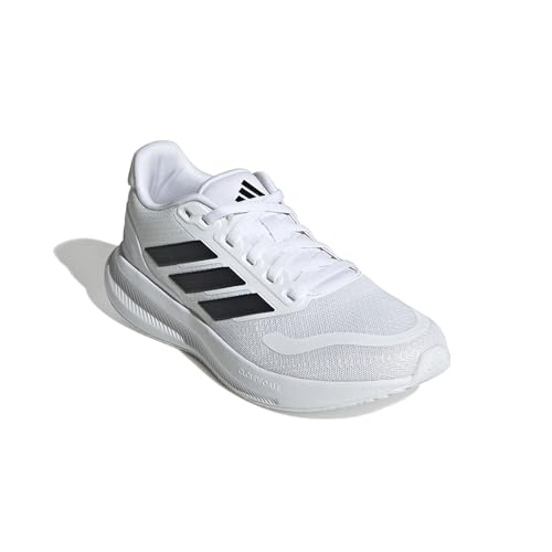 Thumbnail 3 de Adidas Runfalcon 5 Junior Shoes – Cloud White/Core Black/Core Black, 5 UK