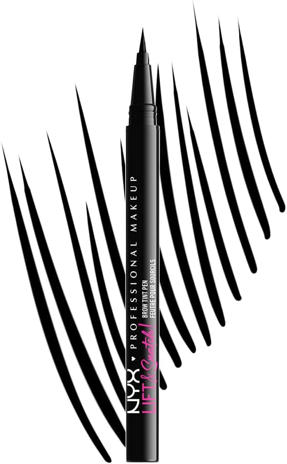 Detalle de NYX Professional Makeup Lift And Snatch Penna Sopracciglia Nero – A prova di sbavature