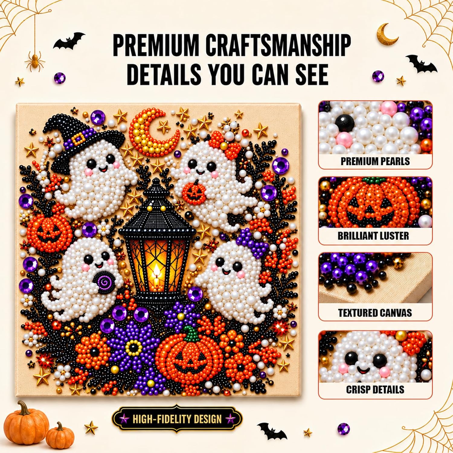 Thumbnail 2 de Diamond and Pearl Art Kit, 10 x 10 in