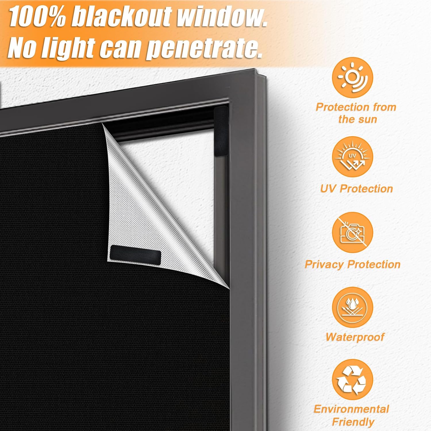 Detalle de Blackout Window Cover 79 x 57 in.