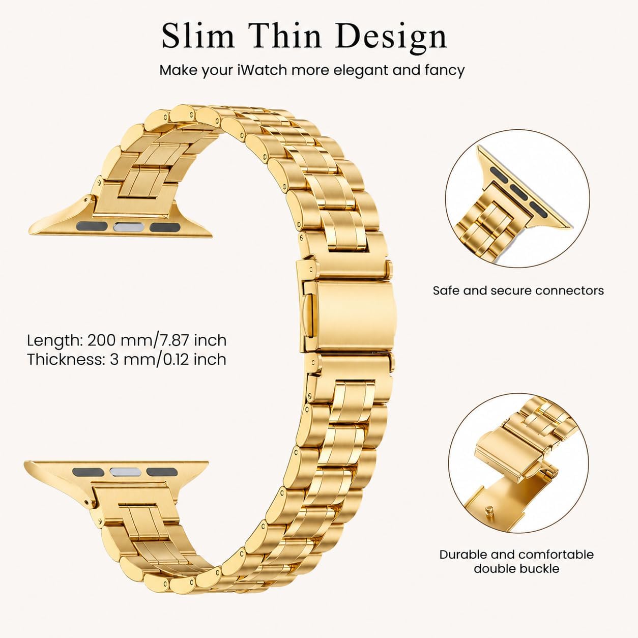 Thumbnail 2 de STIROLL Thin Replacement Band 140–208mm