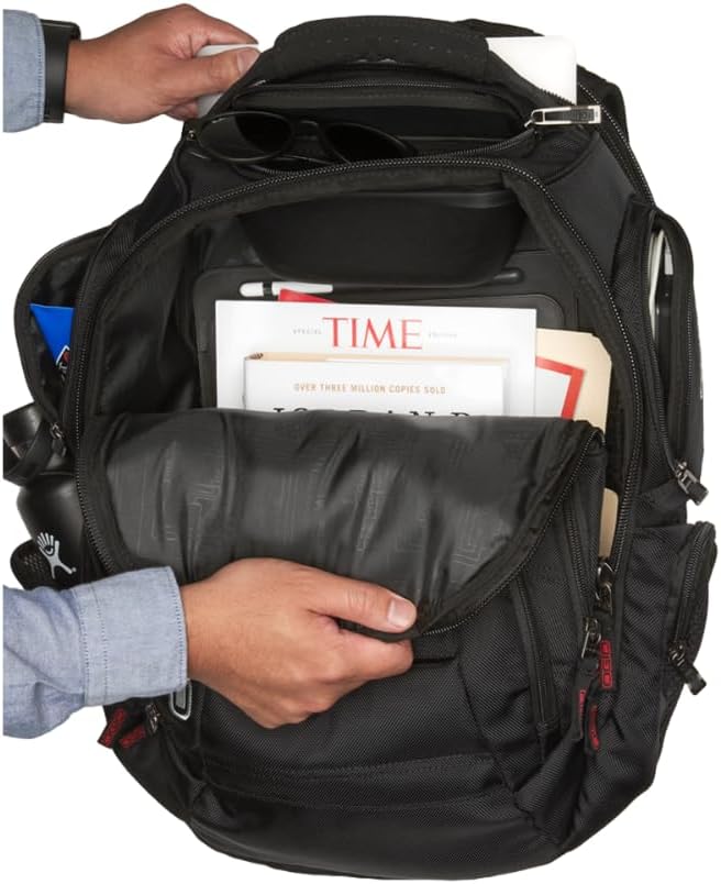 Detalle 2 de OGIO Gambit: Zaino con scomparto laptop da 15" e Tech Vault a prova di schiacciamento