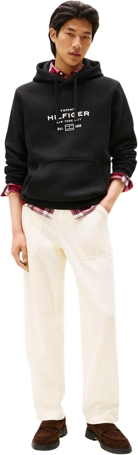 Thumbnail 3 de Tommy Hilfiger Men’s Oval Graphic Hoodie with Logo