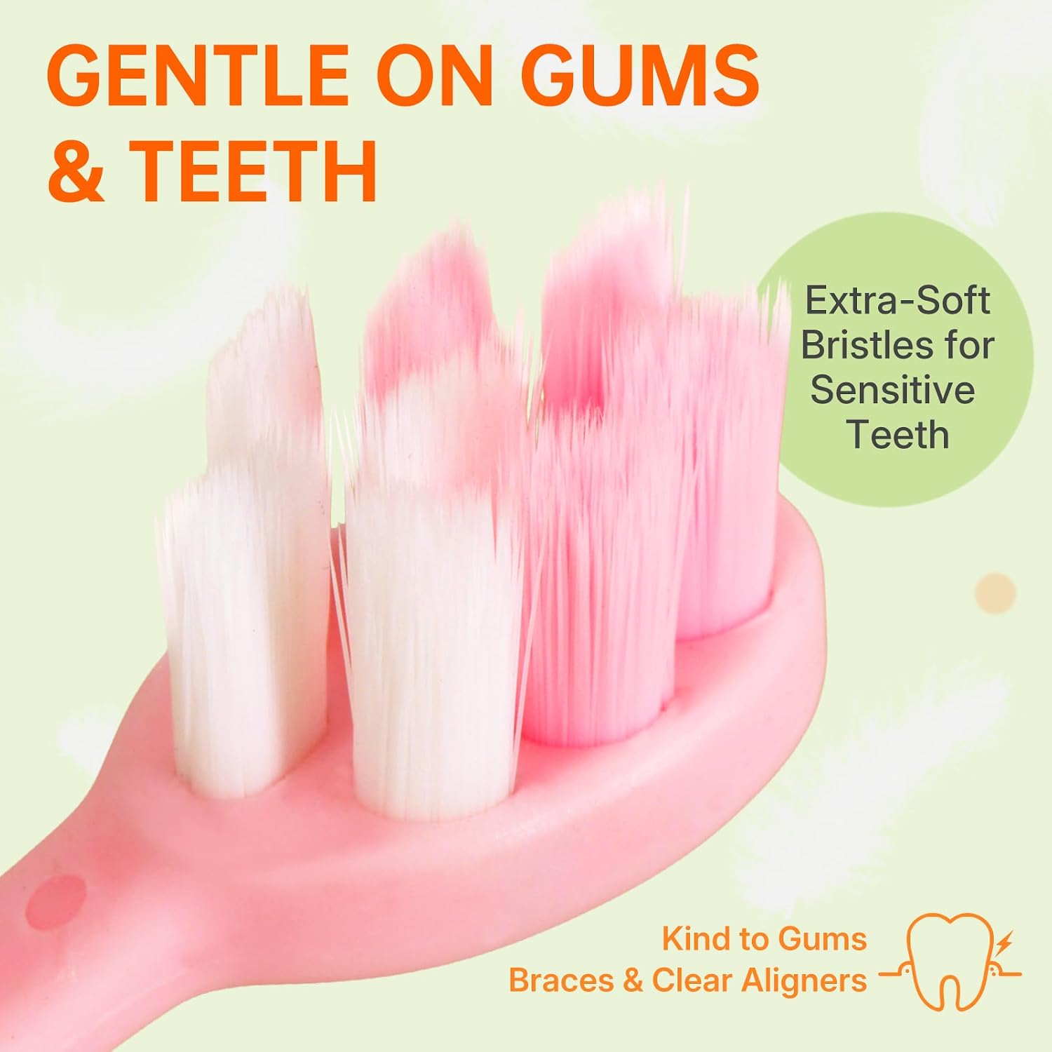 Thumbnail 2 de TuckPoki Mini Disposable Travel Toothbrushes with Pre-Pasted Mint Toothpaste (24 Count)