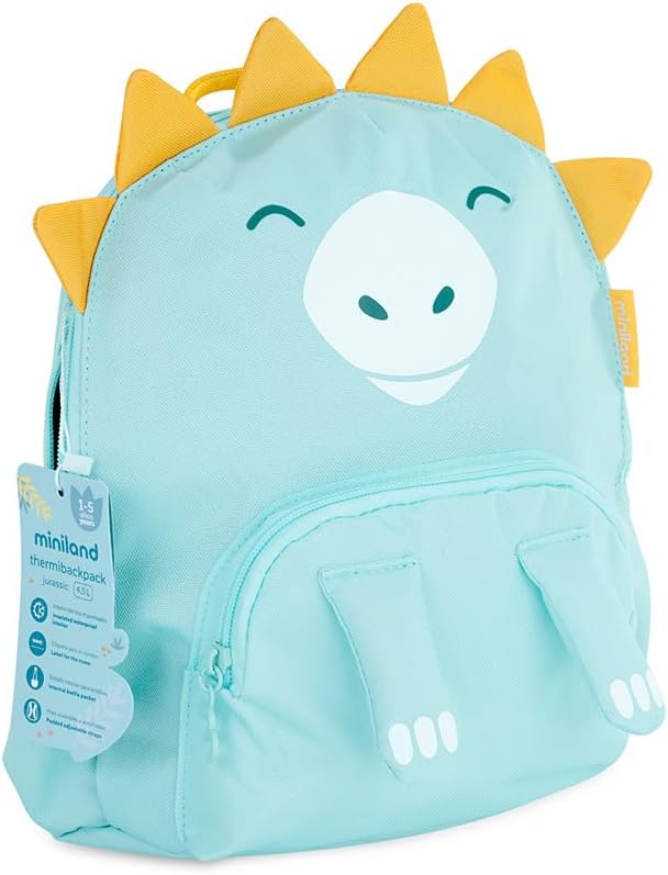 Thumbnail 6 de Miniland Kinder-Rucksack Dinosaurier – Thermo-Rucksack für Kinder, bequem, lustig und personalisierbar