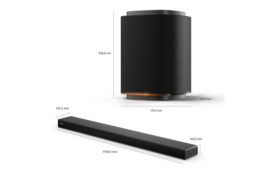 Thumbnail 1 de LG Sound Suite - Pack Inmersive Suite 7 (barra H7, 2 altavoces WiFi M7 y subwoofer W7)
