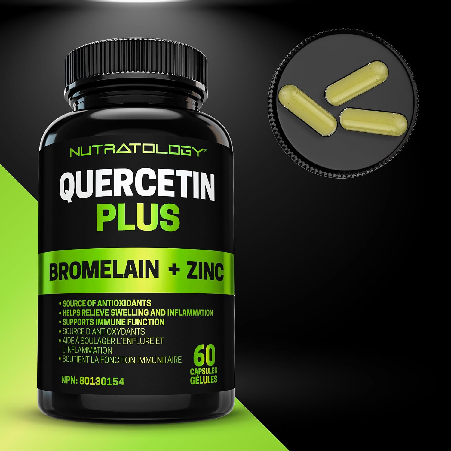 Thumbnail 6 de Nutratology Quercetin supplement, 60 capsules