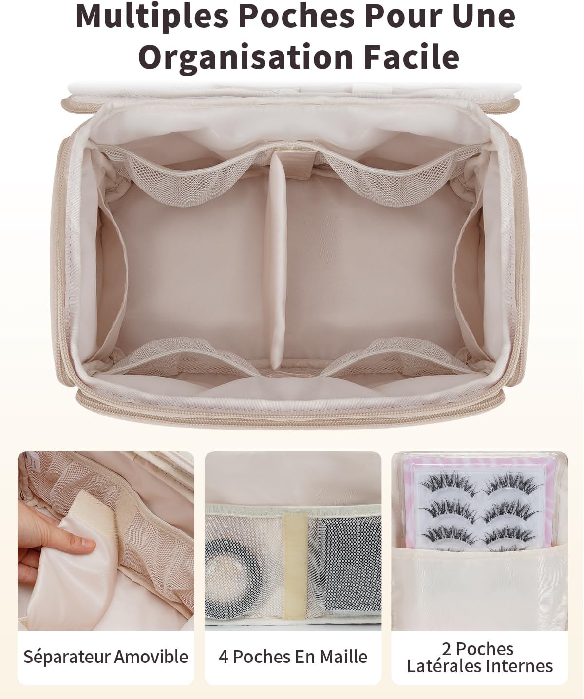 Thumbnail 2 de WANDF Trousse de toilette 29×16,5×19 cm