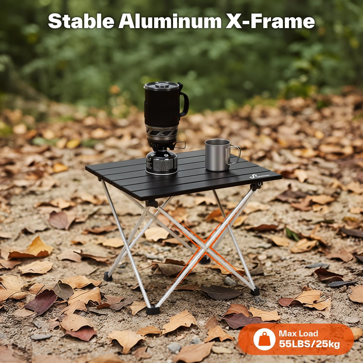 Thumbnail 4 de Sportneer Camping Table Folding Table – Lightweight Aluminium, 3 Sizes