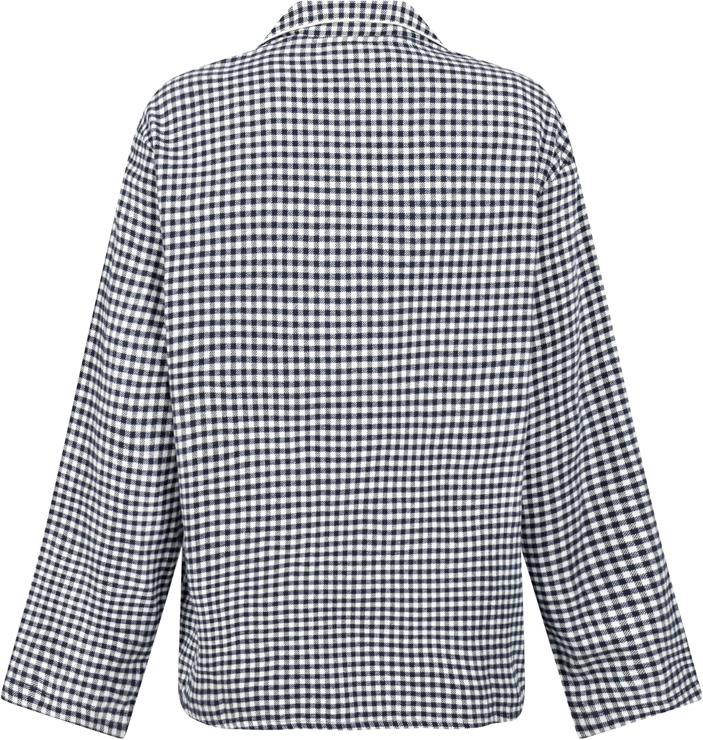 Detalle de Hunkemöller Pyjamatop Flanel Essentials – gemütlich warmes Flanel-Top mit klassischer Knopfleiste