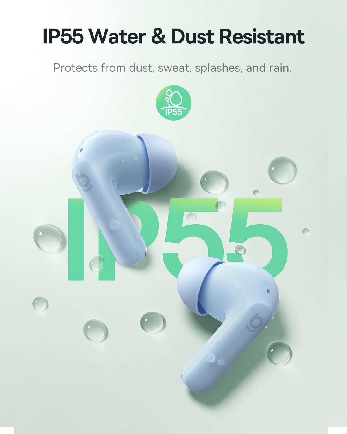 Detalle de Baseus EP10 NC in-ear Bluetooth headphones with -43 dB ANC and 4-mic AI calls