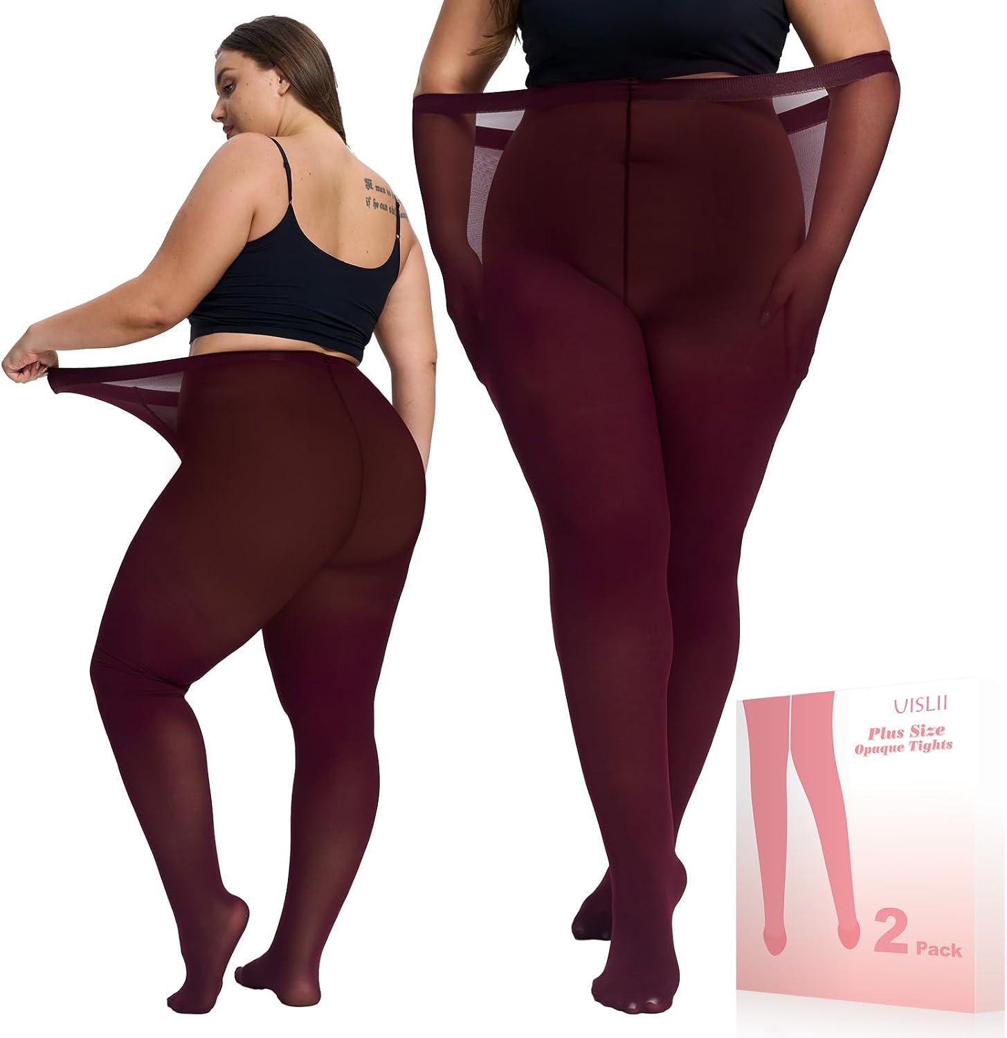 Thumbnail 6 de UISLII Plus-Size Tights 80D