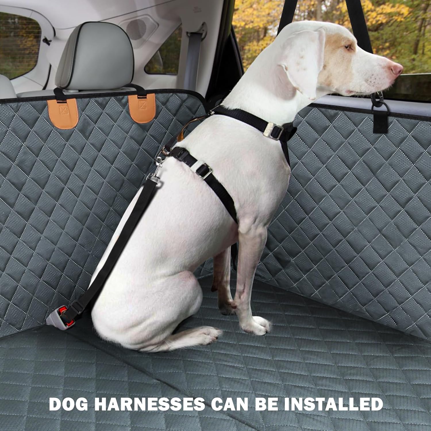 Thumbnail 2 de JOEJOY Back Seat Extender for Dogs – Waterproof, Foldable Car Seat Cover with Hard Bottom