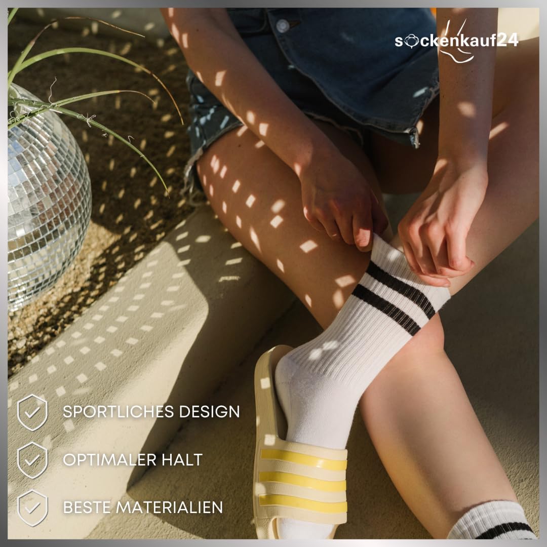 Thumbnail 4 de Premium Tennissocken Crew 5 Paar